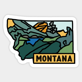 Montana Decal Sticker